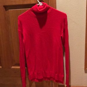 A New Day Red Turtle Neck